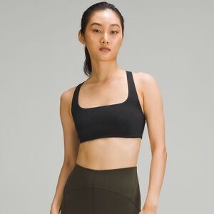 Lululemon SmoothCover Yoga Bra in Black